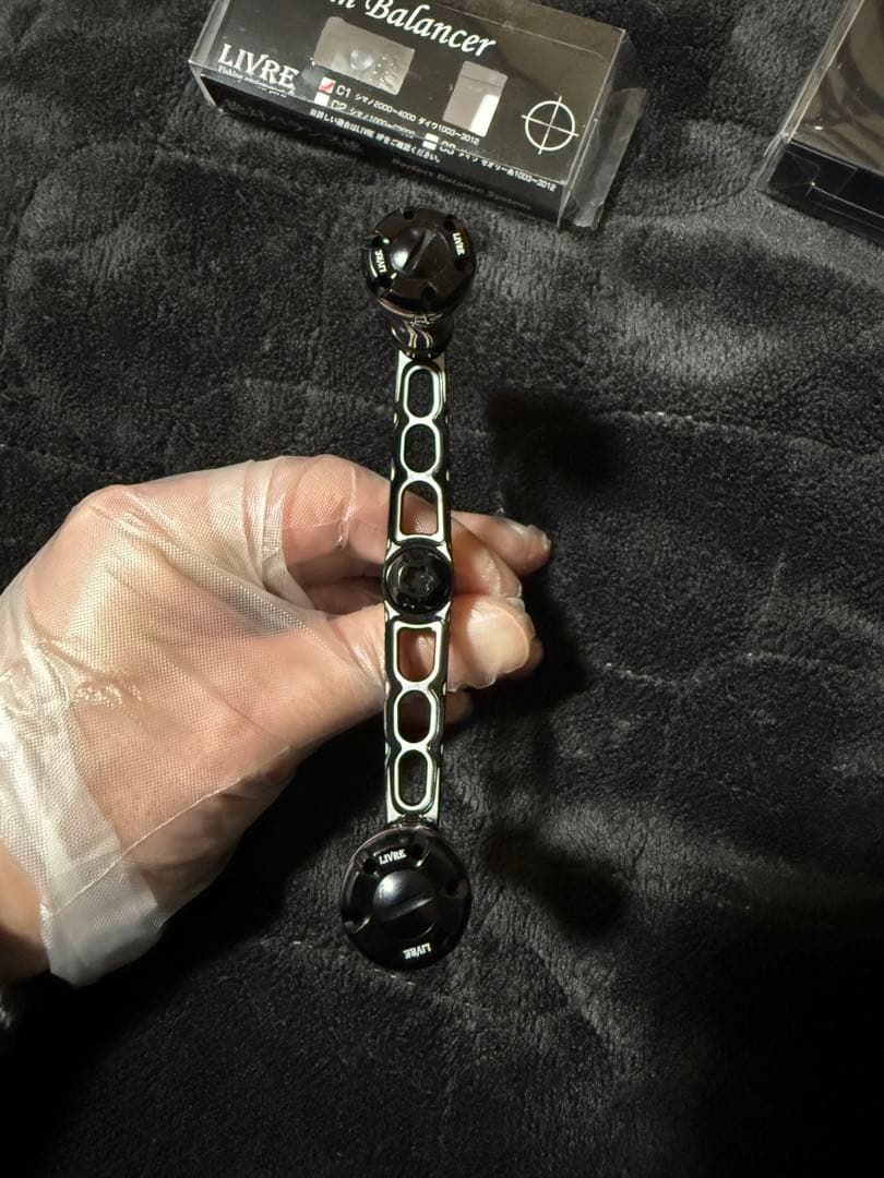 シマノ　ダイワ　LIVRE MAD CROW スクイッドマニア限定ハンドルセット