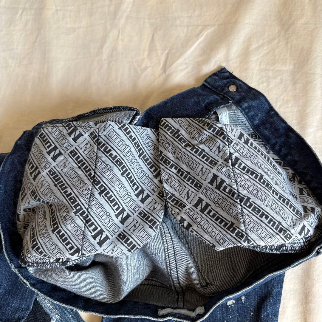 01awナンバーナイン グランジデニム　 ブーツカット サイズ1-30カードあり