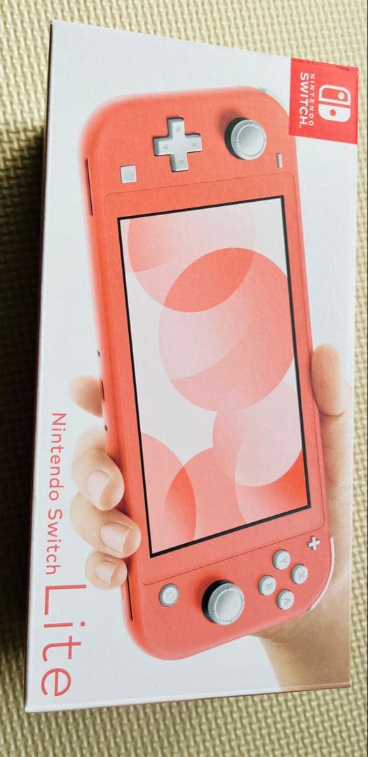 Nintendo Switch Lite 本体 コーラル ソフト2本 ケース付