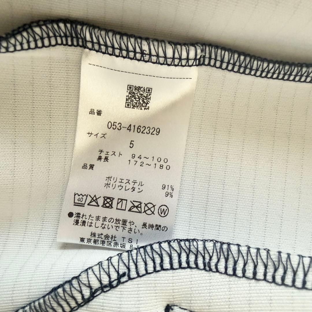 パーリーゲイツ　ロゴグラデパネルプリント フーディ　サイズ5 メンズ　ゴルフ