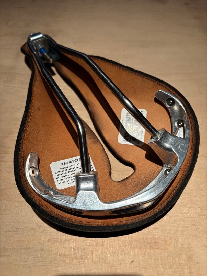 パーツ SELLE ANATOMICA leather saddle (black)