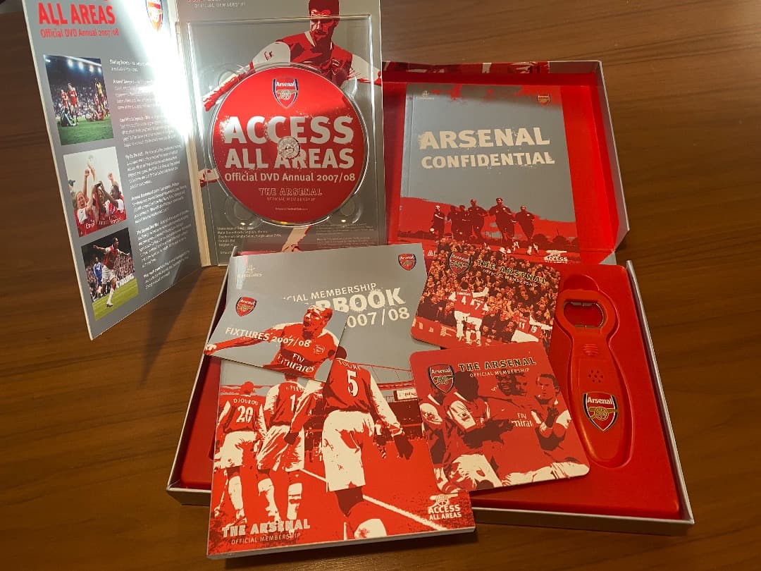 アーセナル ファンクラブ 限定 グッズ ９年Arsenal プレミアリーグ