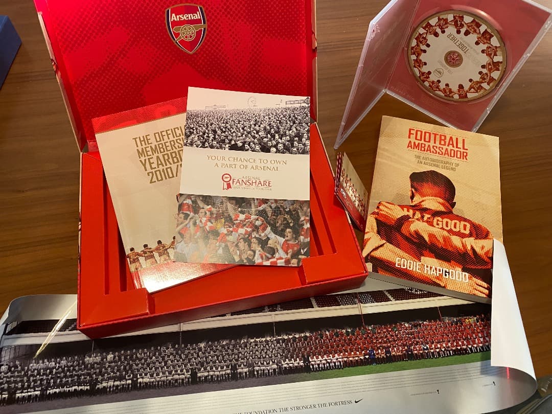 アーセナル ファンクラブ 限定 グッズ ９年Arsenal プレミアリーグ
