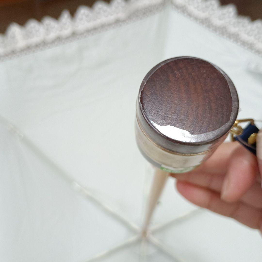 ラルフローレン　折り畳み傘　晴雨兼用　雨傘　日傘　コットンレース