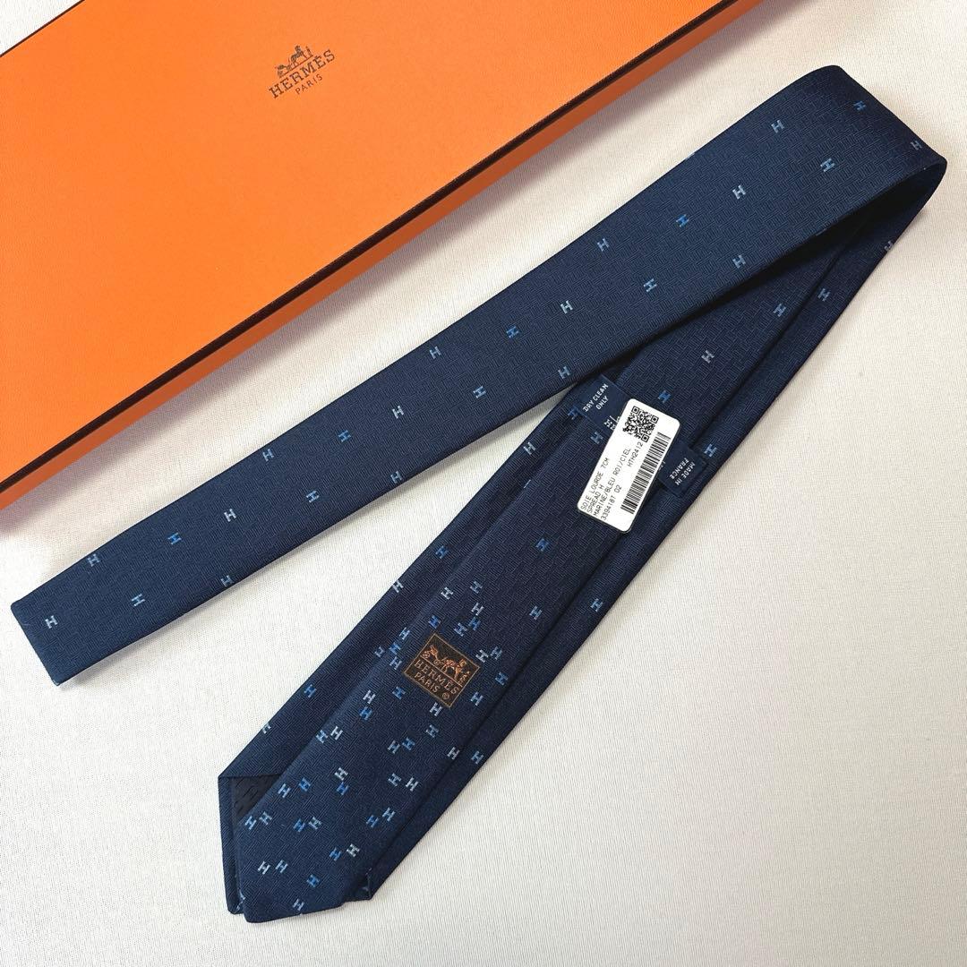 エルメス ネクタイ《スプレッドH》新品 未使用