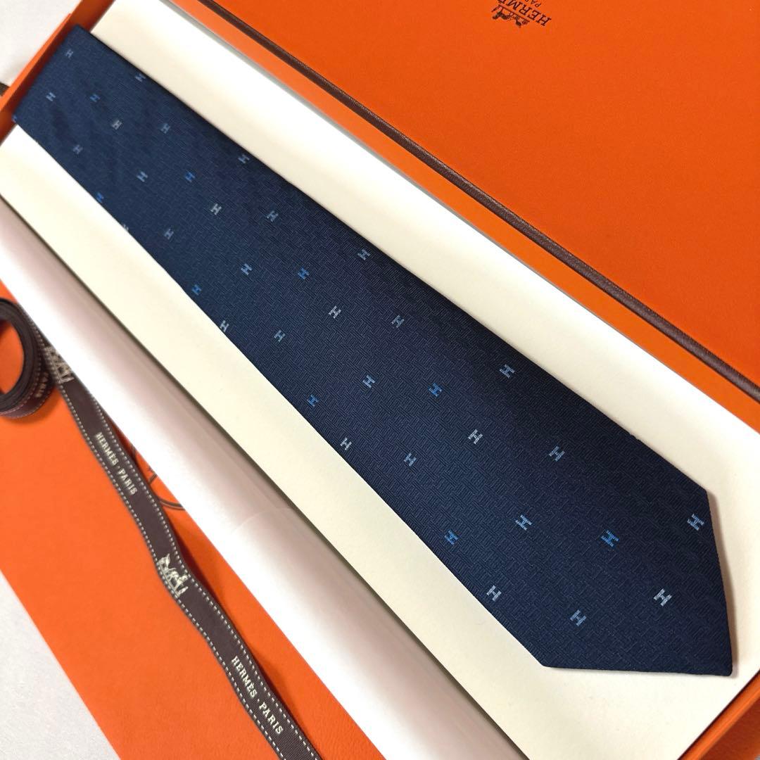 エルメス ネクタイ《スプレッドH》新品 未使用