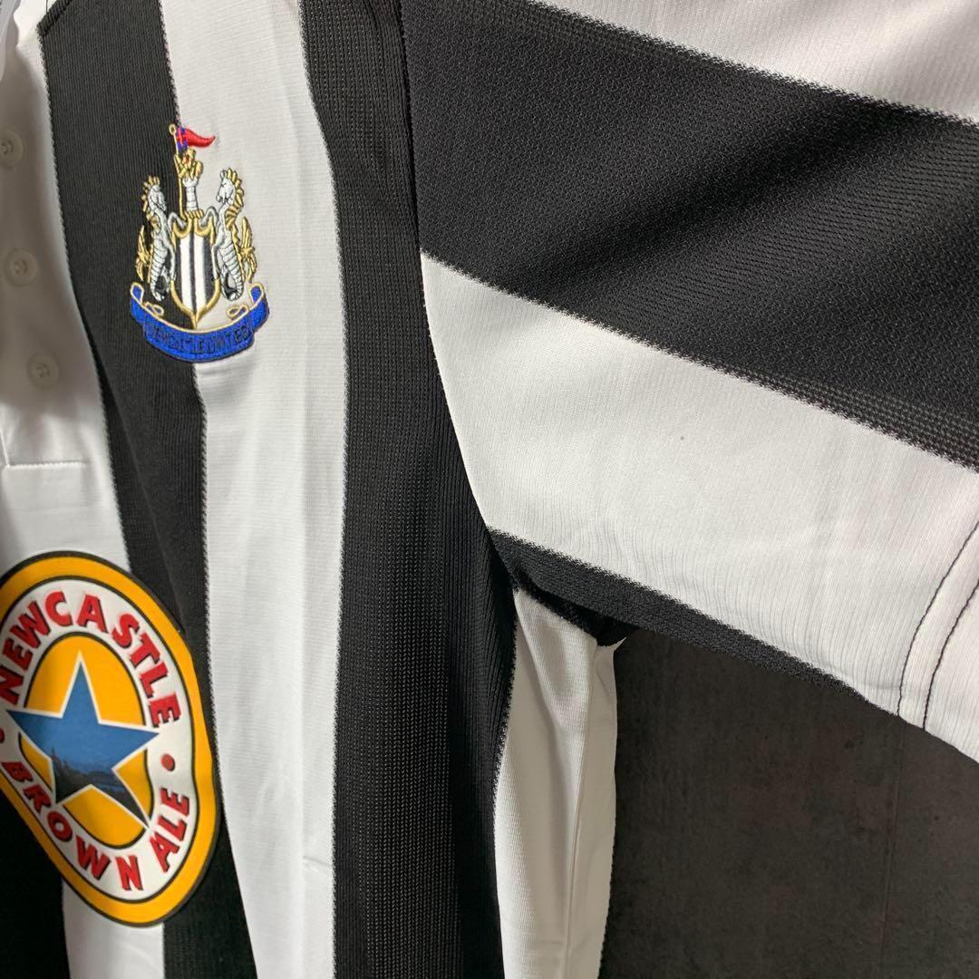 【★ニューカッスル】 アディダス メンズ サッカー レトロ ユニフォーム 2XL