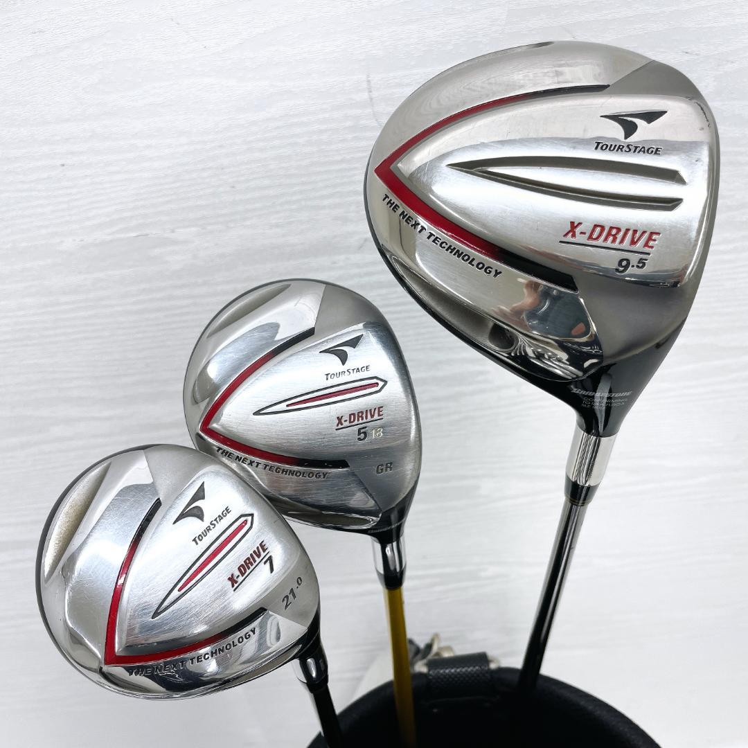 【初心者様推奨‼】 TOURSTAGE ツアーステージ ゴルフクラブ セット S
