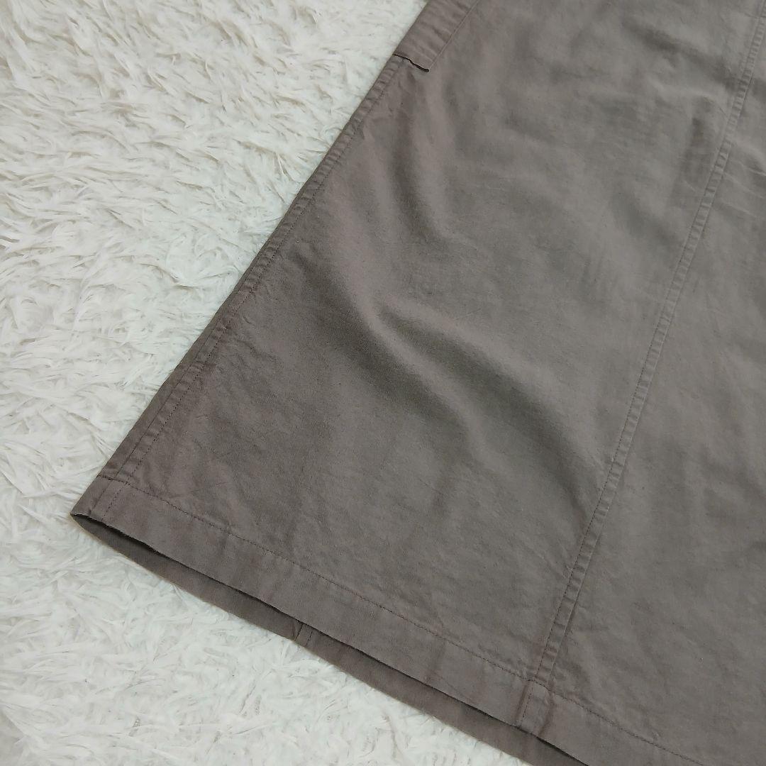 【Pal'las Palace】リネンコットンロングワンピースジャンパースカート