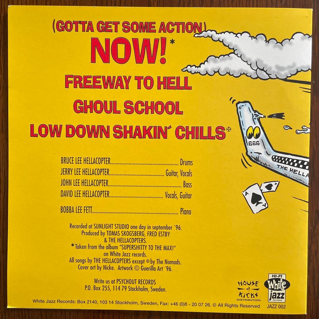 THE HELLACOPTERS \"Now!\" 7インチ×2枚組