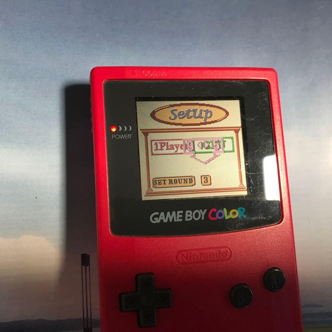 任天堂ゲームボーイカラーのレッド