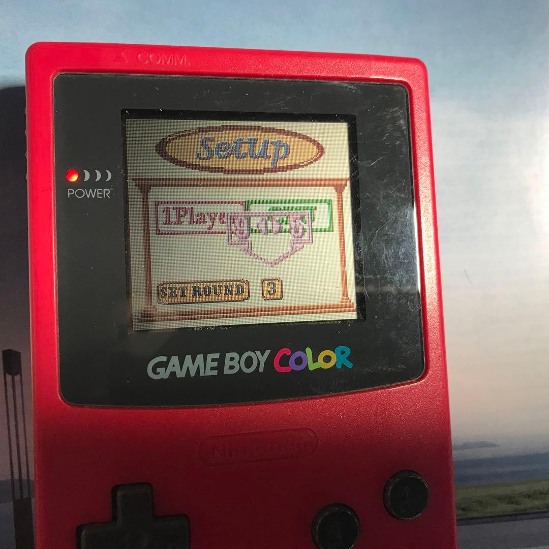任天堂ゲームボーイカラーのレッド