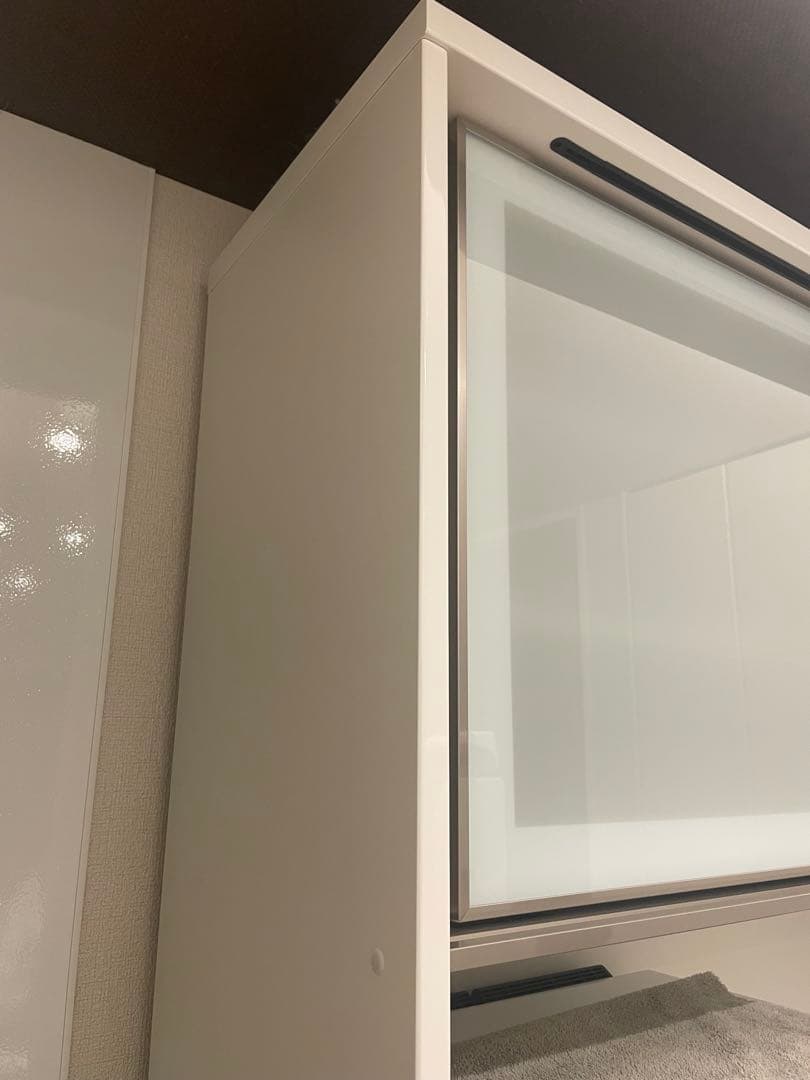 ニトリ食器棚(アルミナ2 120KB WH) 4月初旬以降発送