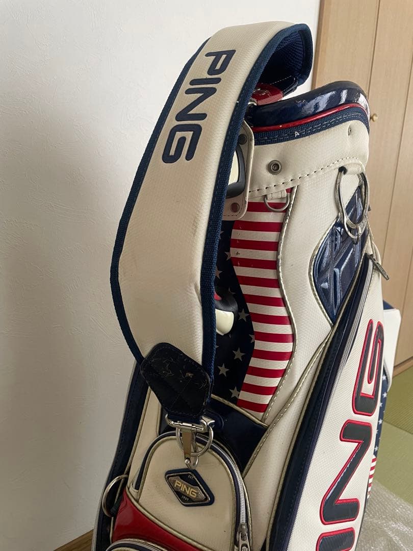 『限定モデル』PING ゴルフバッグ アメリカ国旗デザイン