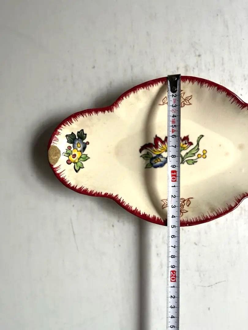 439 フランスアンティーク ロンウィー 可愛いラヴィエ皿 金継ぎ 蚤の市 パリ