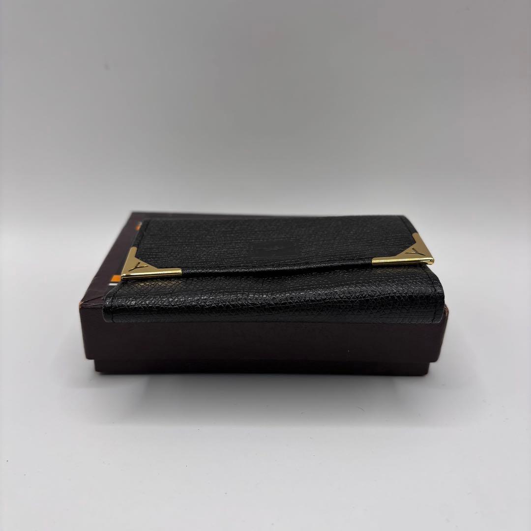 yves saint laurent キーケース　6連　ブラック　ゴールド金具