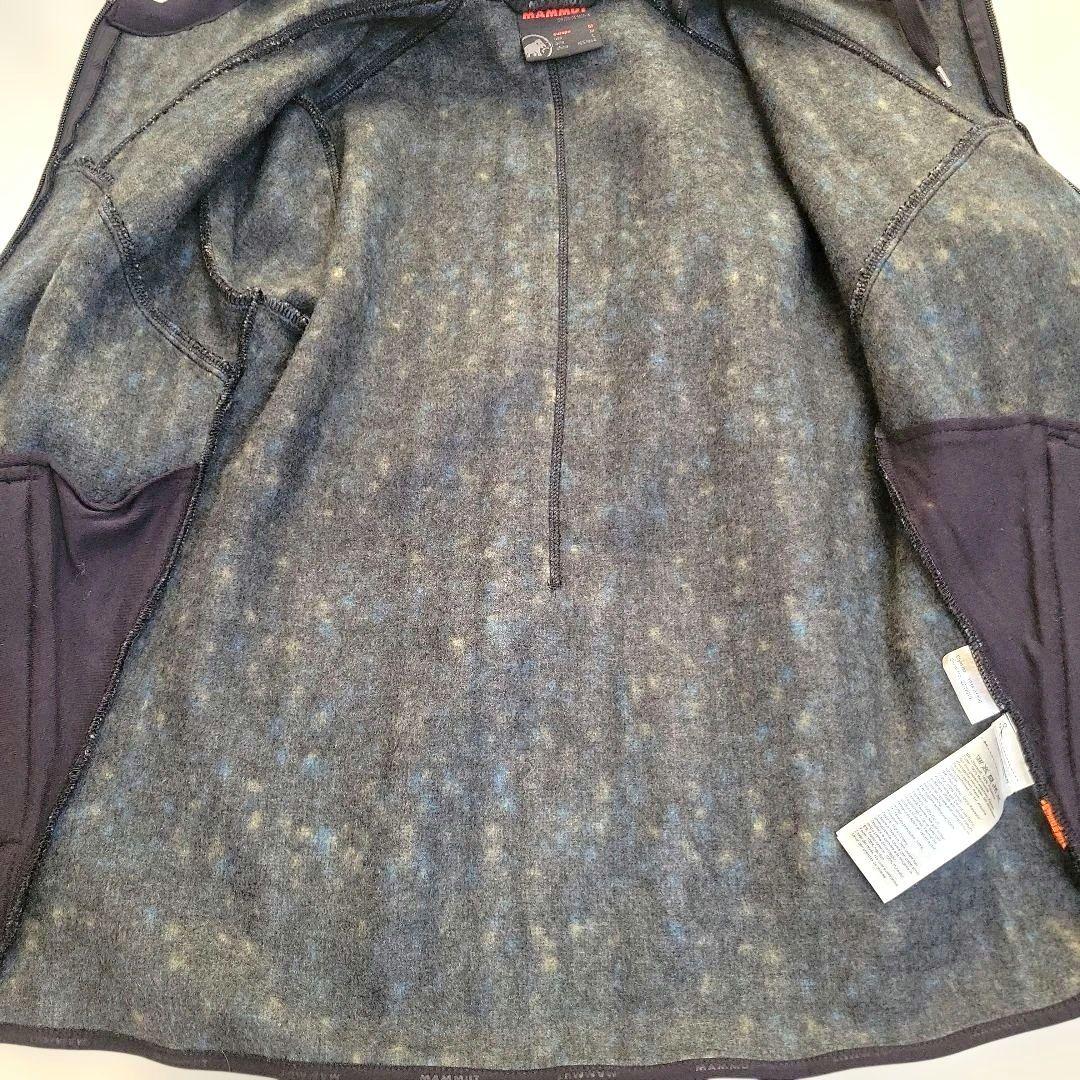 【MAMMUT】チャムエラ フーデッドジャケット アジアサイズL 黒