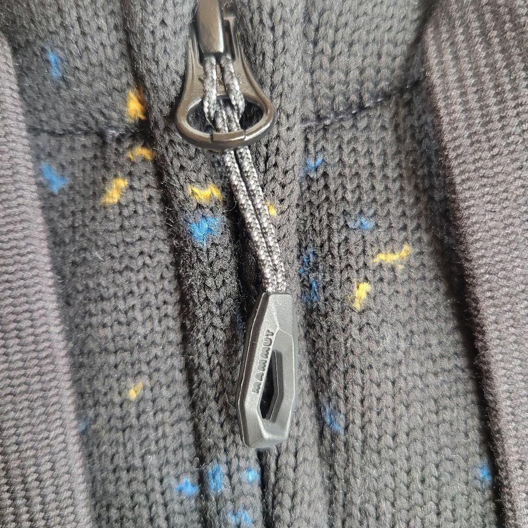 【MAMMUT】チャムエラ フーデッドジャケット アジアサイズL 黒