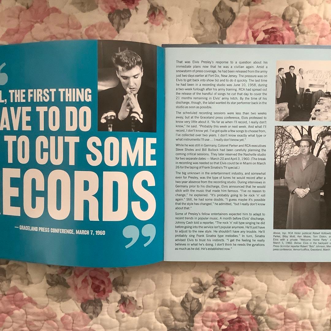 エルヴィスプレスリー【FTDエルヴィス•イズ•バックSessions 】4CD