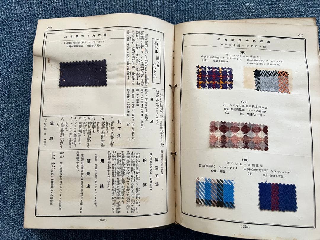 貴重　実用 織物の研究　西村益者　東京織物研究会　昭和5年　1930年