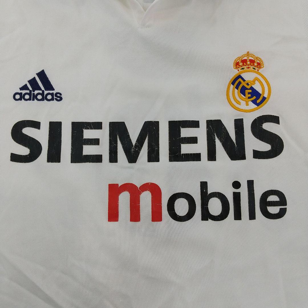 H920 レアル・マドリード ジダン 5 ユニフォーム 2002 adidas