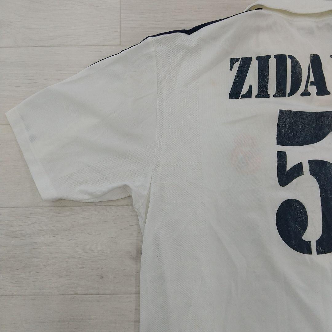 H920 レアル・マドリード ジダン 5 ユニフォーム 2002 adidas