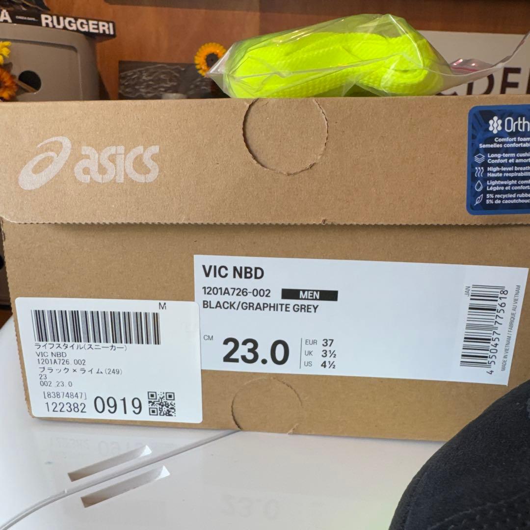 asics スケボー　靴　新品未使用　23cm スニーカー 完売　VIC NBD