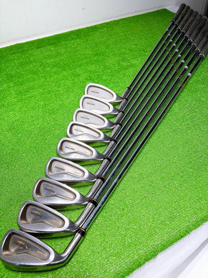 ★希少 レフティ 左利き★TOURSTAGE V301 Ti-FACE アイアン