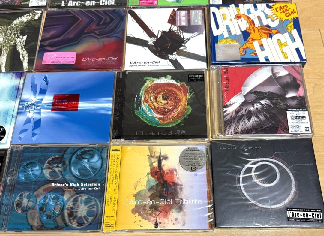 L’Arc~en~Ciel ☆ シングル 27枚 + コンセプトアルバム 3枚