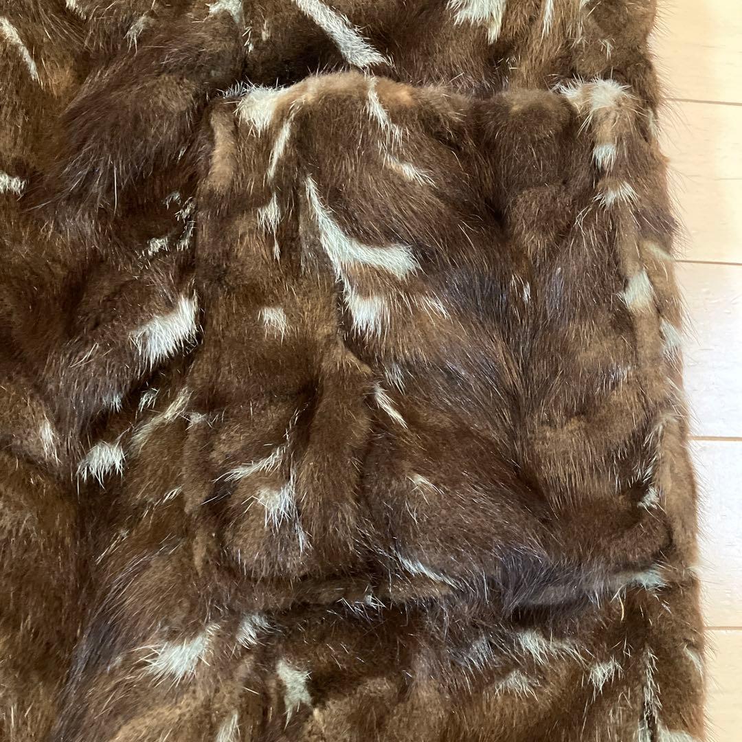 2.9 PETER FUNKE ミンクファーベスト ブラウン サイズ表記なし