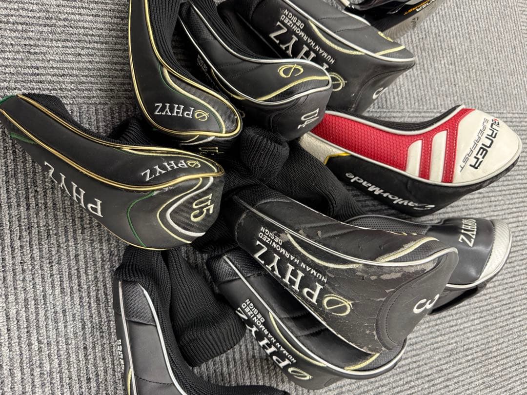 PHYZ ゴルフクラブセット ヘッドカバー付き　☆