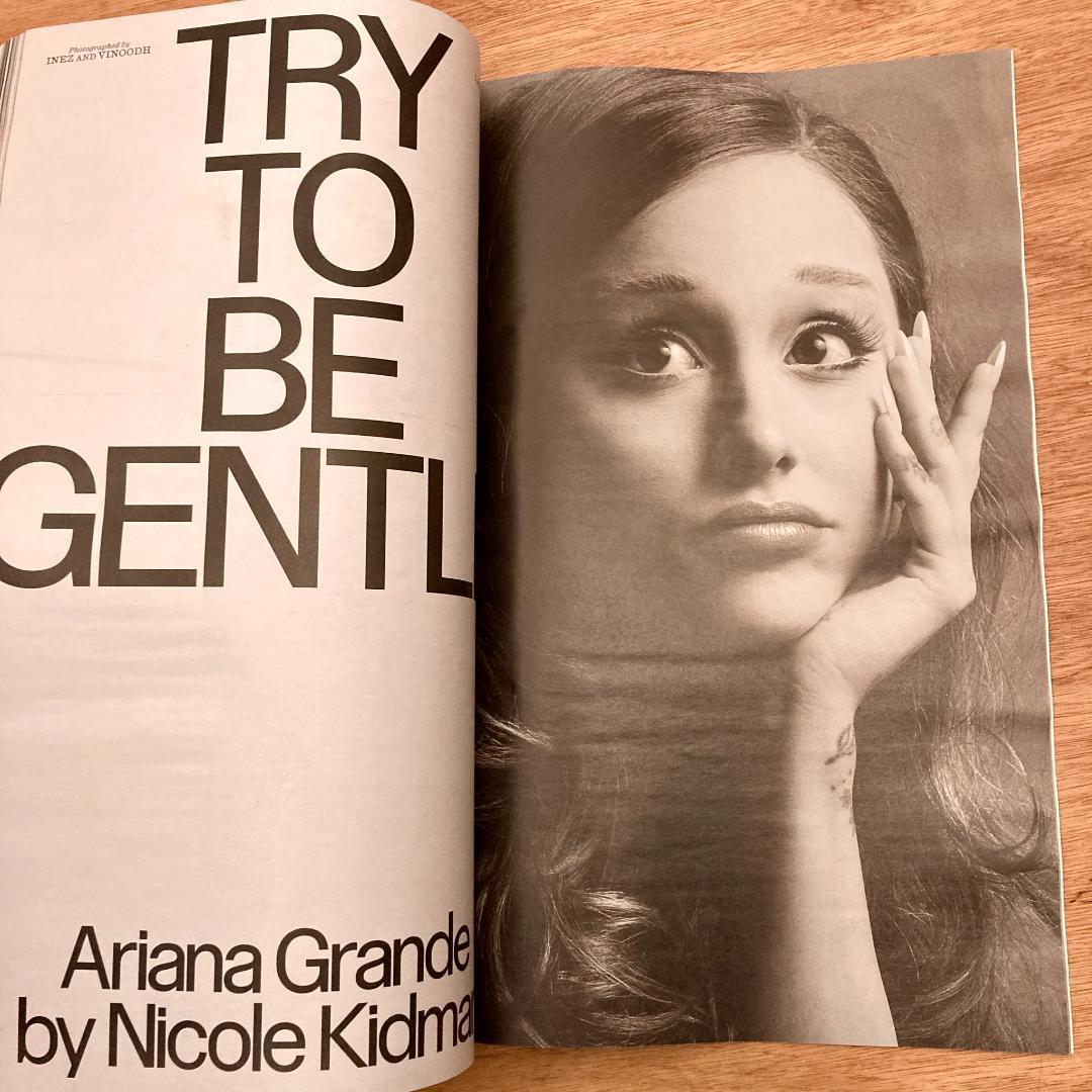 アリアナ・グランデ レア洋書：INTERVIEW #564