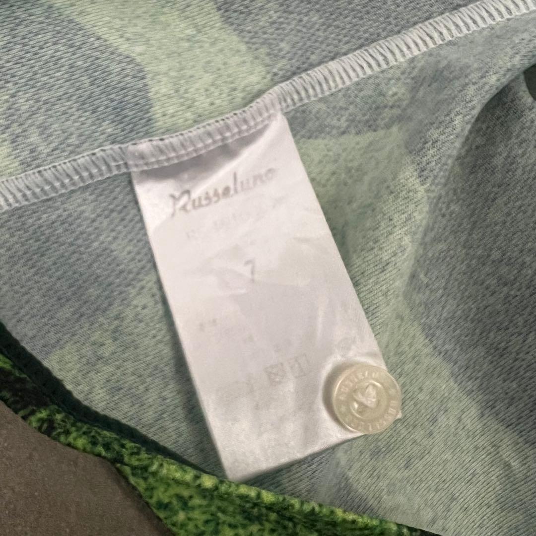 RUSSELUNO ラッセルノ　セットアップ　総柄　ポロシャツ　ハーフパンツ　7