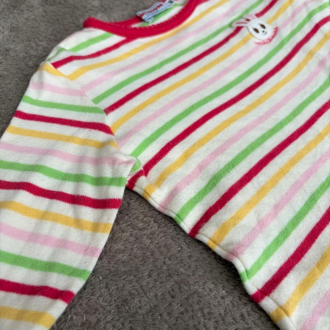 みーちゃん‼️ミキハウス　90cm 長袖 ロンT ハーフパンツ