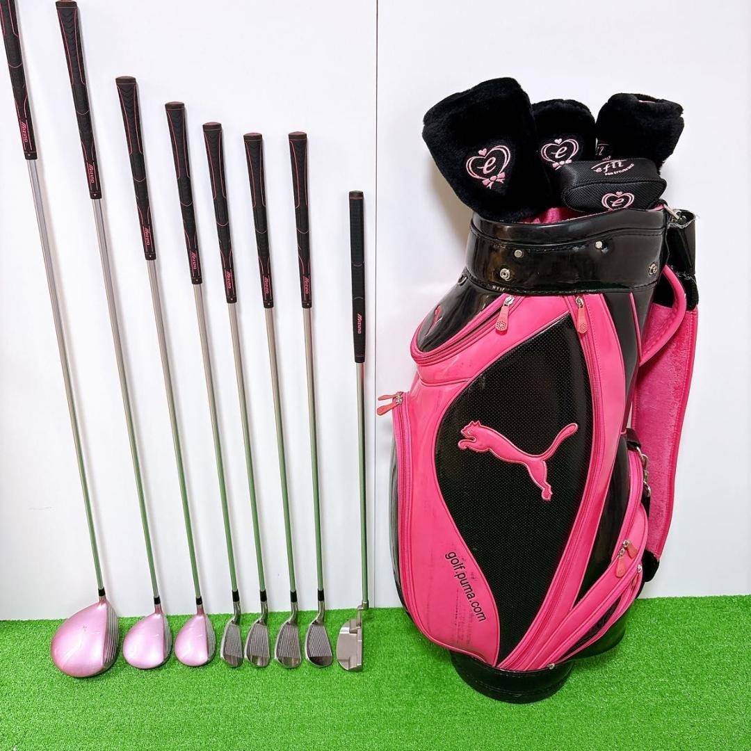 良品 MIZUNO エフィル レディース　ゴルフ 8本 セット L 初心者