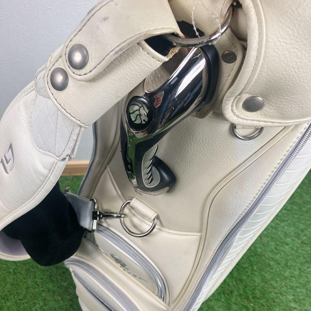 かわいいピンク 初心者　レディースゴルフクラブセット 右利き フレックスL