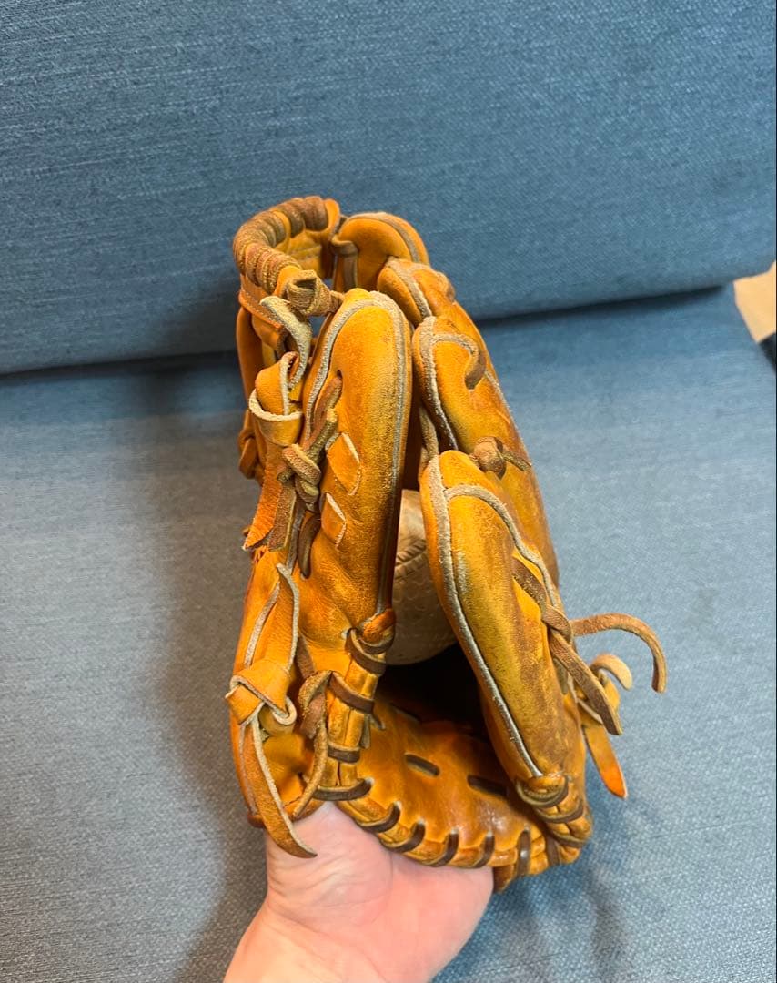 【良型】ミズノプロ　30周年記念グラブ　内野　軟式用