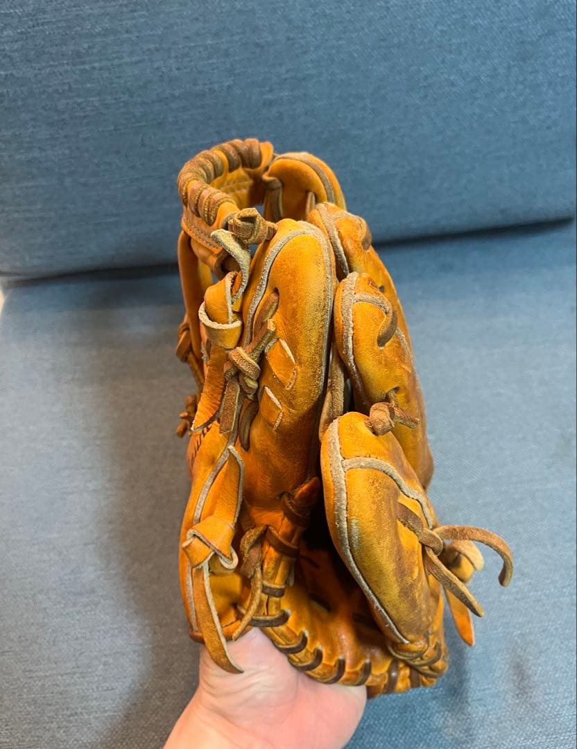 【良型】ミズノプロ　30周年記念グラブ　内野　軟式用