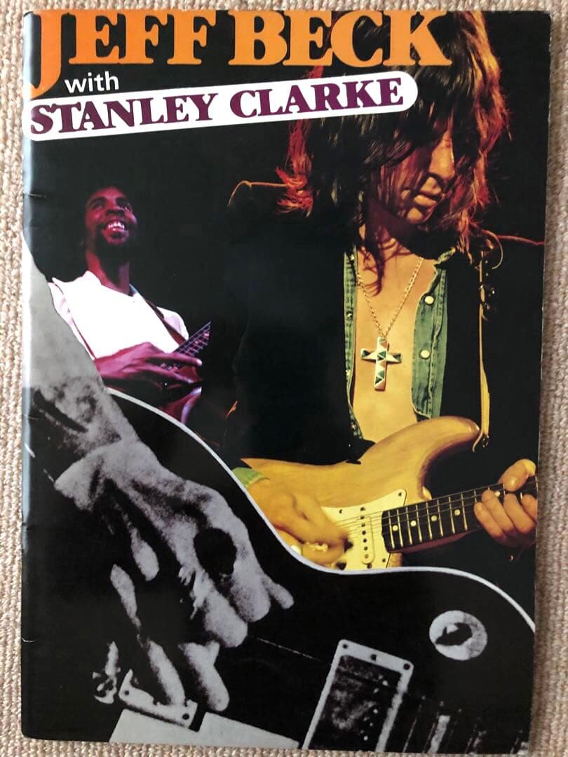 JEFF BECK STANLEY CLARKE 5CD 来日パンフレット