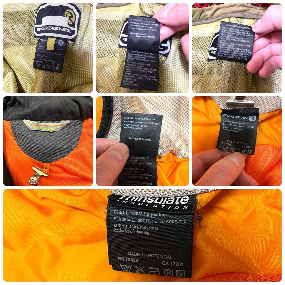 ROSSIGNOL×CASTELBAJAC GORE-TEX デニム調 L