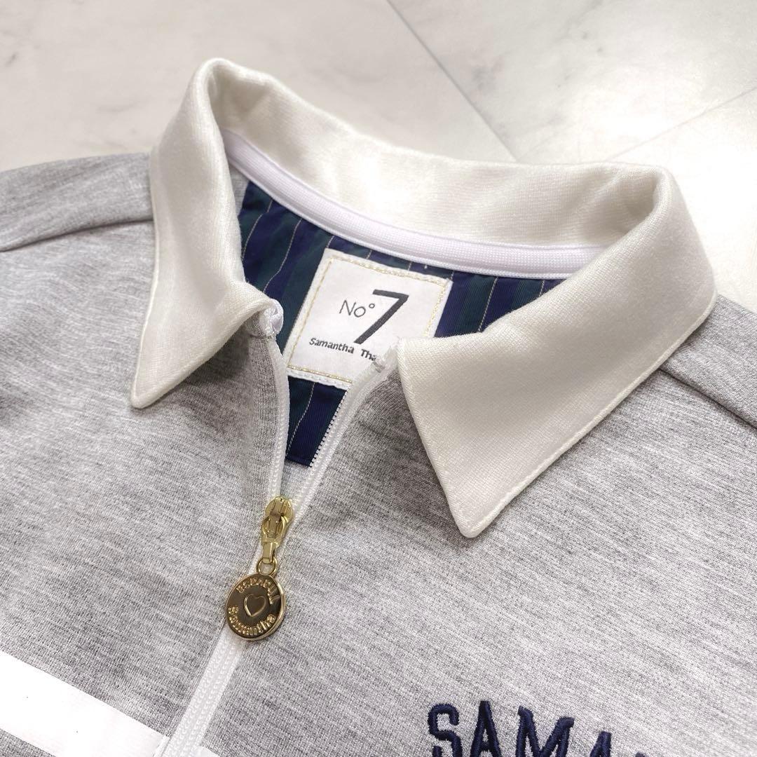 美品✨Samantha Thavasa No.7 ゴルフ　ワンピース　グレー