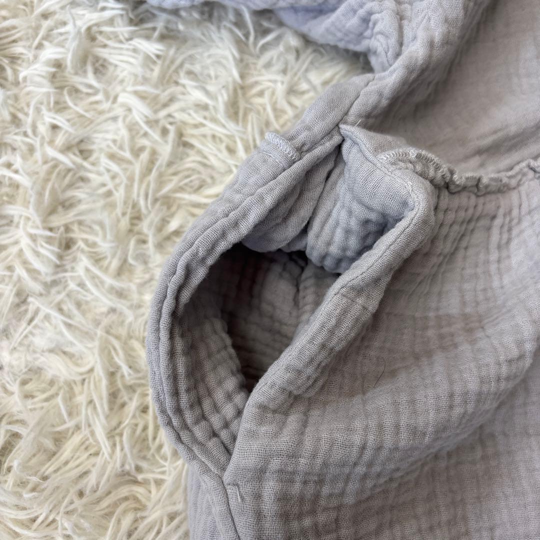 美品☆【ジェラートピケ】マタニティ　ガーゼ地　ワンピース　ティアード　1サイズ