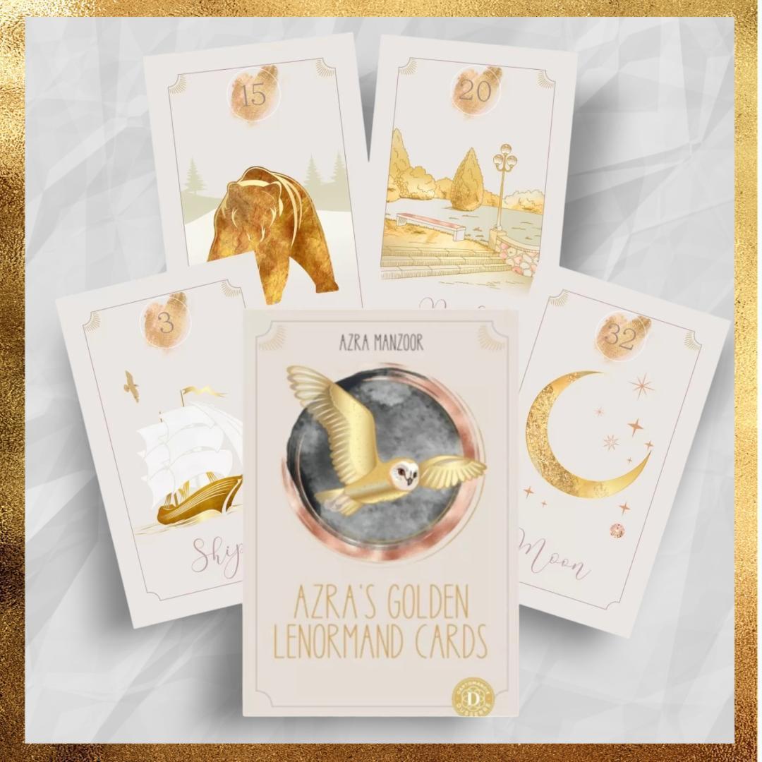 正規品タロットカード✨金縁ver✨美麗イラスト✨夜空と星の魔法の庭の神秘のデッキ