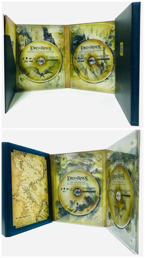 映画『ロードオブザリング』3部作エクステンデッド版DVD＆限定サントラCDBOX