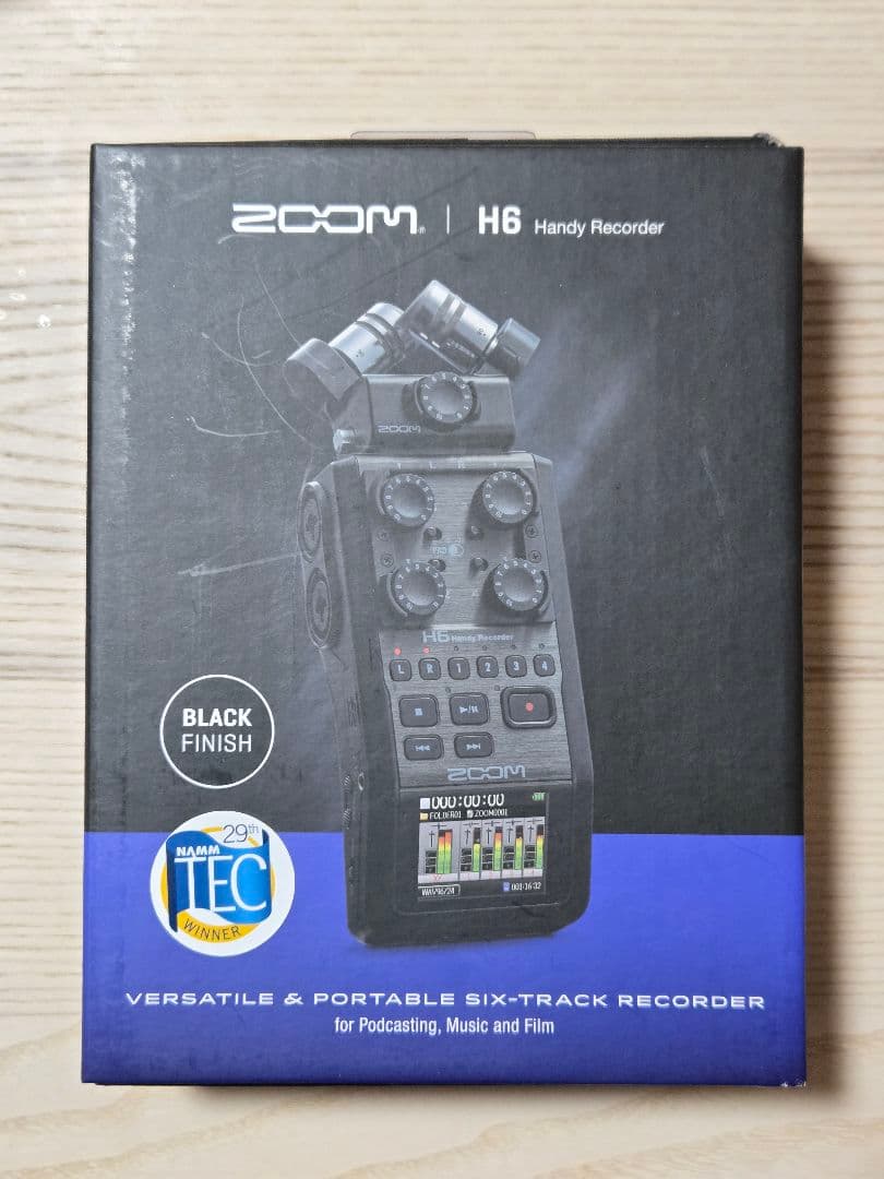 配信機器・PA機器・レコーディング機器 H6/BLK(Handy Recorder)