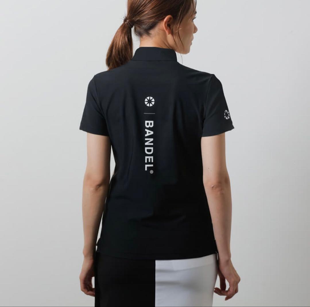 【新品・タグ付き】BANDEL レディース モックネック XS 黒 シンプル