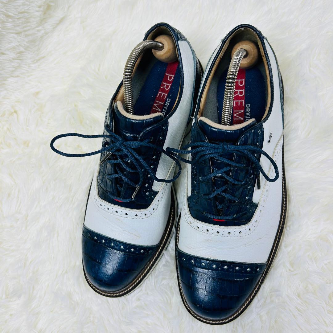 FootJoyドライジョイズ プレミア ターロウ 25.5 ウィングチップ