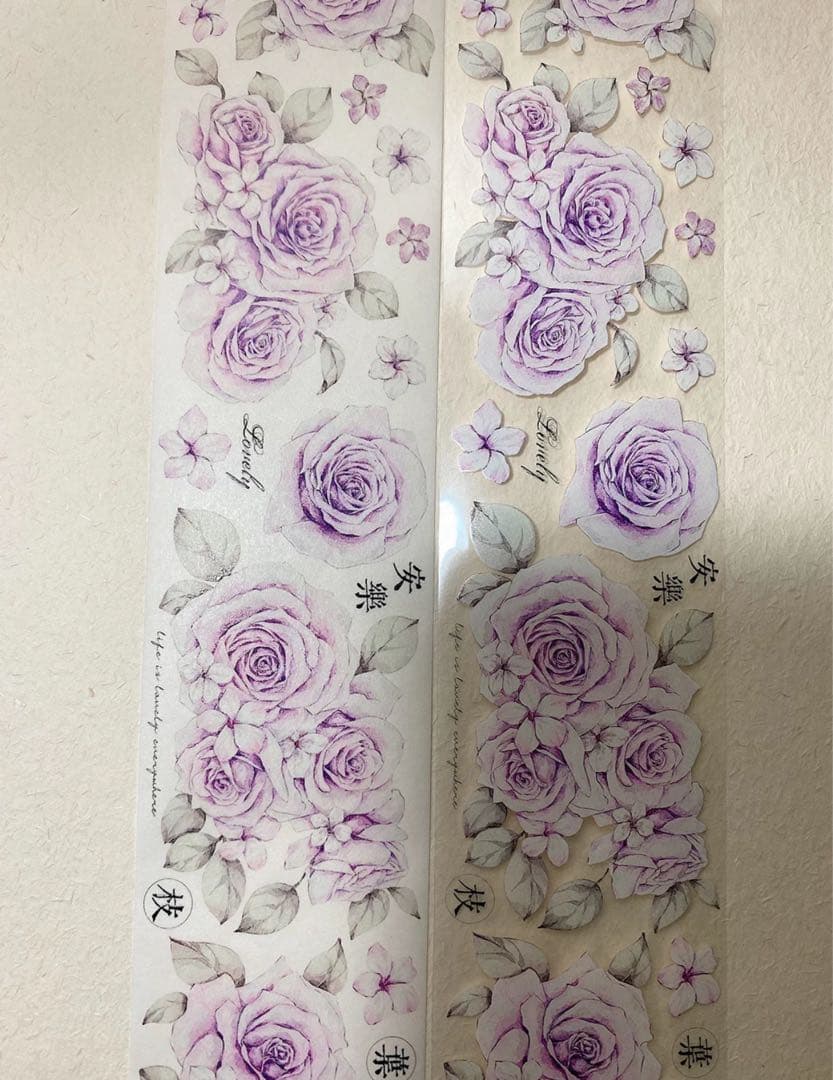 本*ク様 【新品未開封】海外マステ　壹洱 12本　まとめ売り　花系　マスキングテ