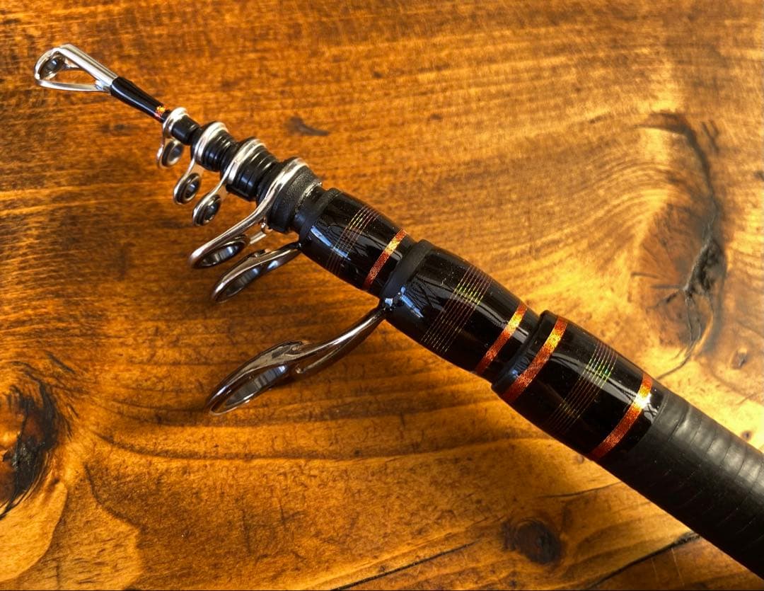 テレスコロッド　5ft3inch トラウトロッド　ルアーロッド　カスタムロッド