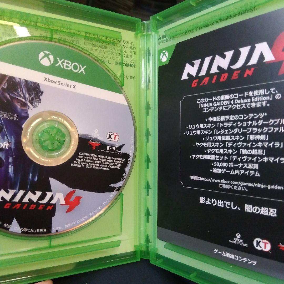 日*4様 NINJA GAIDEN 4 DELUXE EDITION